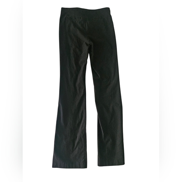 CROSBY. Madison Black Diamond Dot Straight Leg Pants | SZ 2 - Picture 3 of 9